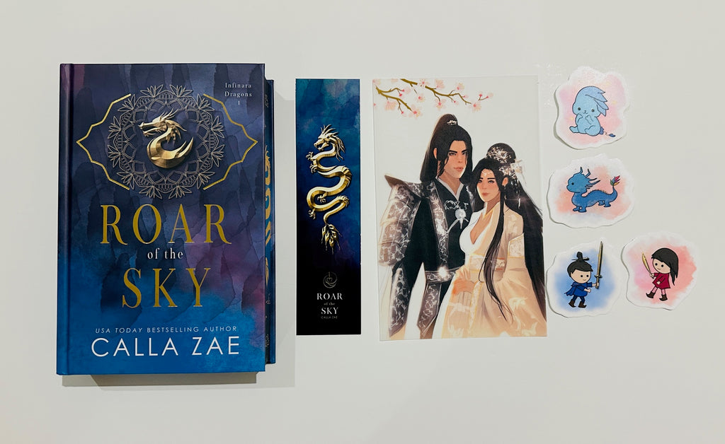 Roar of the Sky by Calla Zae: Special Edition Hardcover Bundle