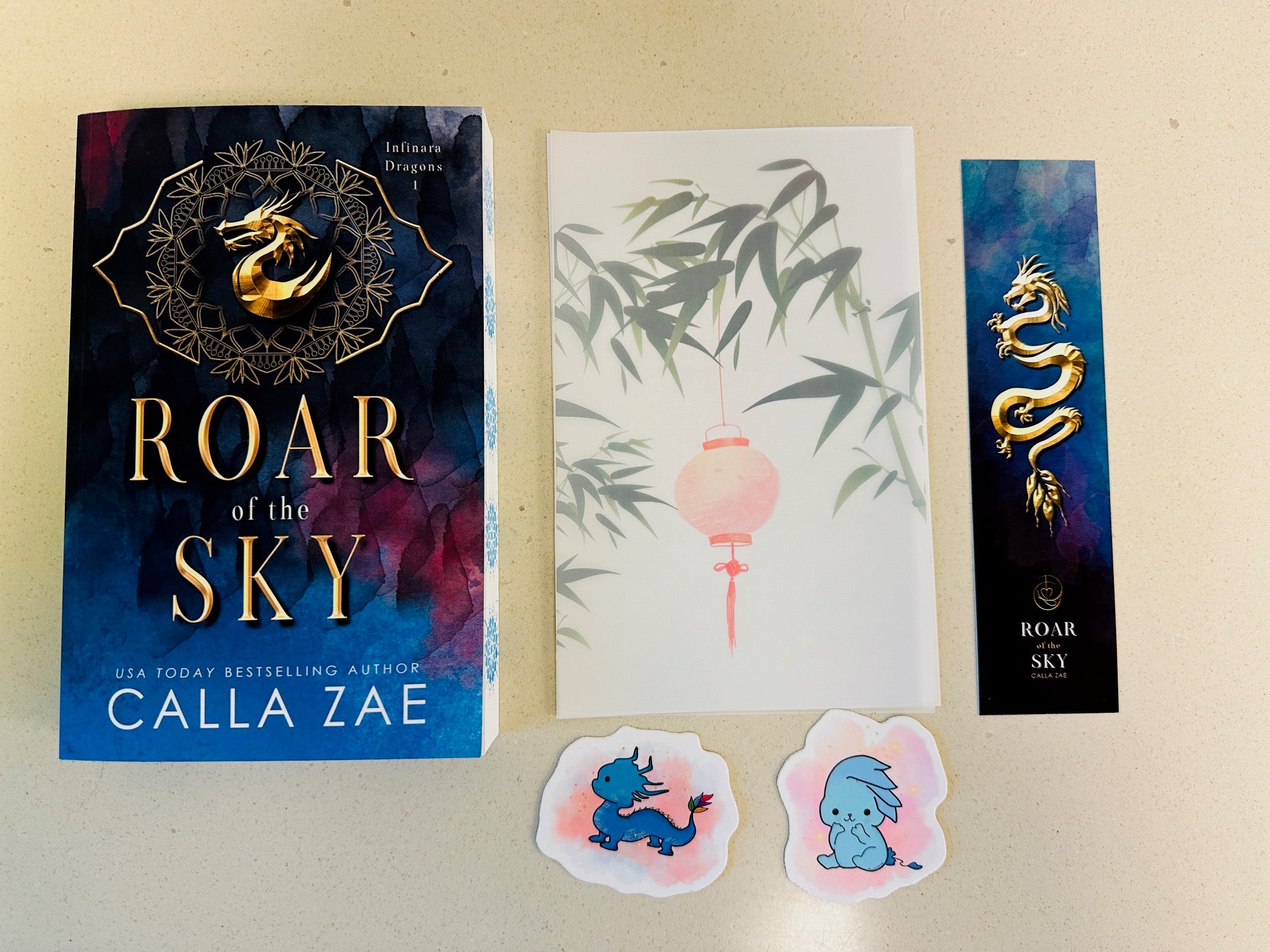 Roar of the Sky by Calla Zae: Limited Edition Paperback Bundle