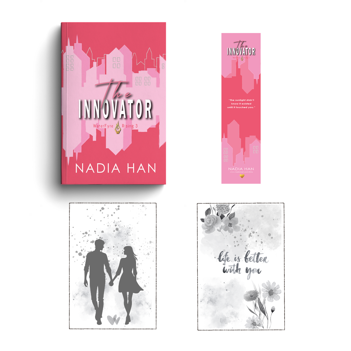 The Innovator by Nadia Han: Hand-Signed Paperback Discreet cover 2