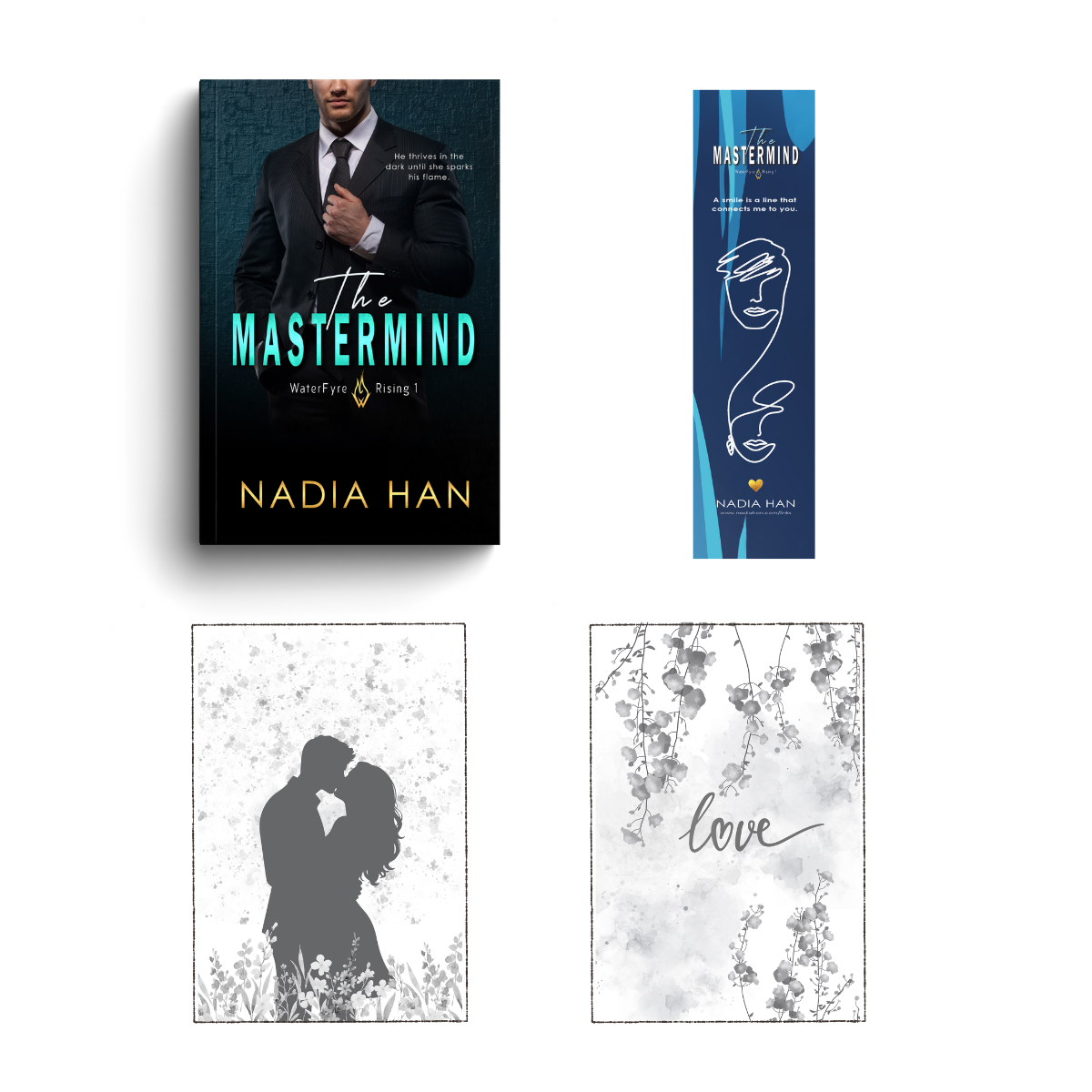 The Mastermind by Nadia Han: Hand-Signed Paperback Model cover