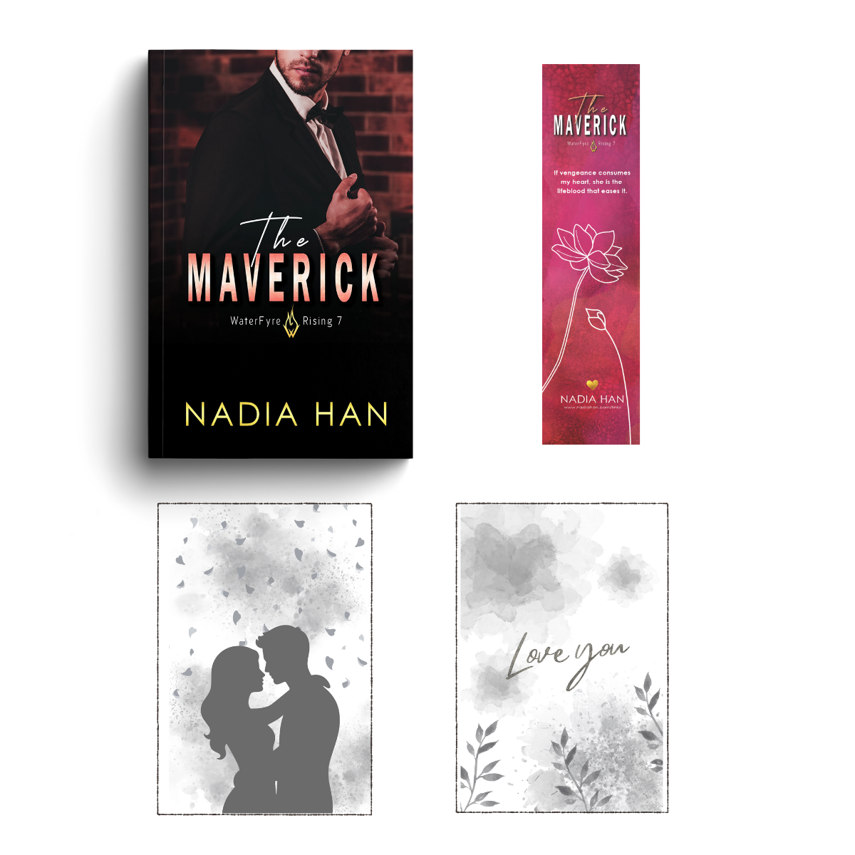 The Maverick by Nadia Han: Hand-Signed Paperback Model cover