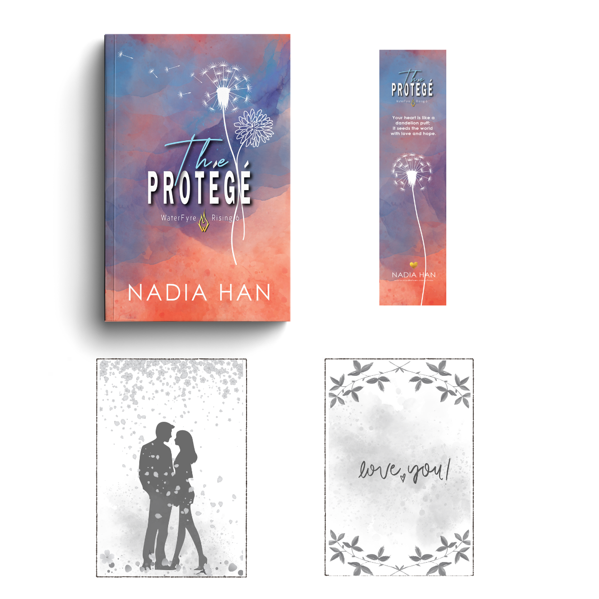 The Protégé by Nadia Han: Hand-Signed Paperback Discreet cover 1