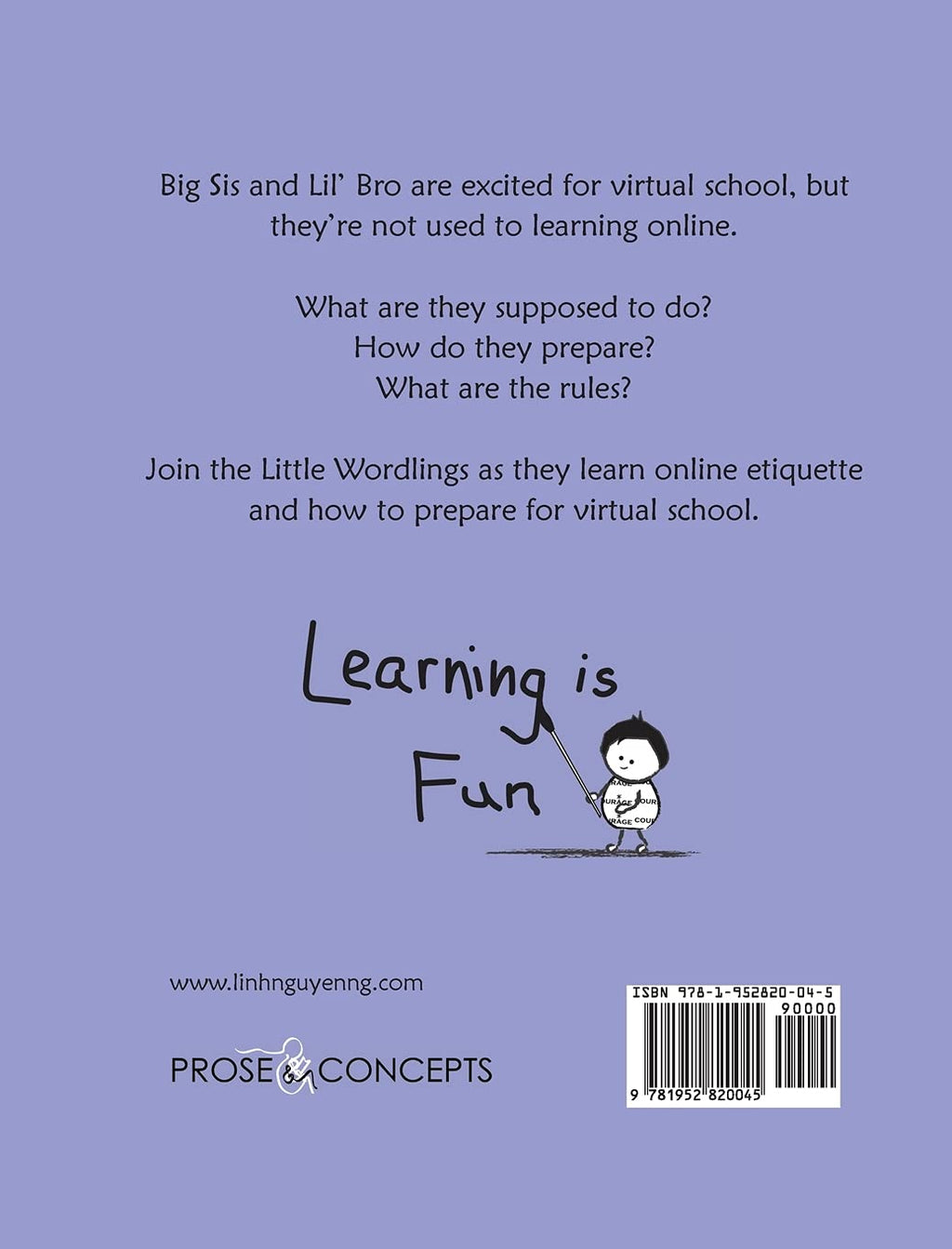 Attending Virtual School by Linh Nguyen-Ng: Hand-Signed Hardcover