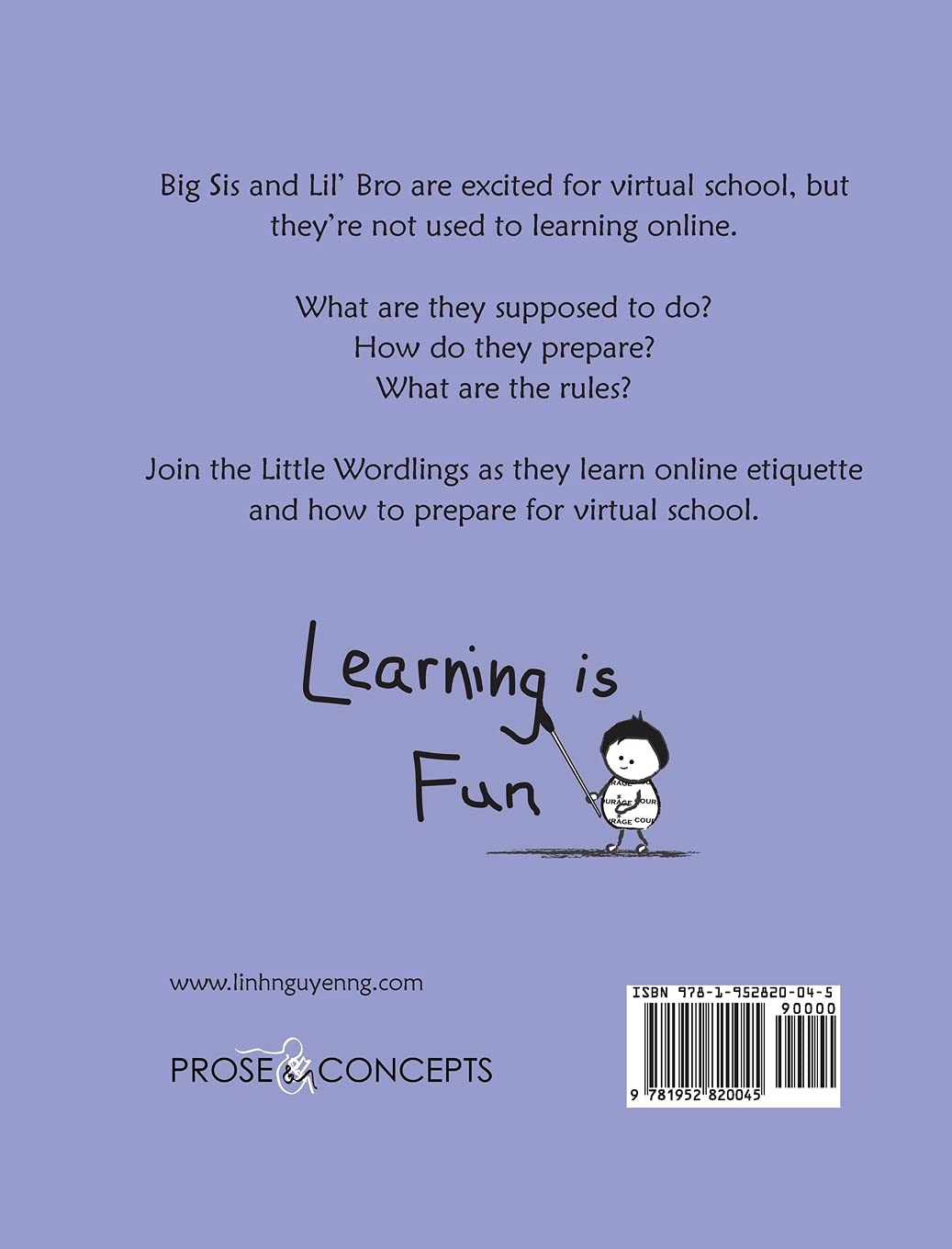 Attending Virtual School by Linh Nguyen-Ng: Hand-Signed Hardcover